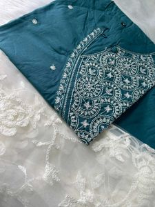 Blue Straight Suit