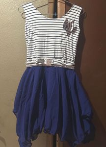 Striped &amp; Blue Dress