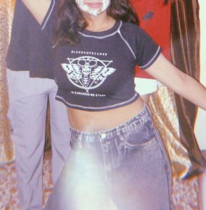 Black Crop Top