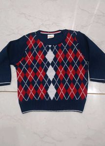Baby Boys' Argyle Sweater