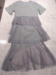 Beautiful Cotton+Net Dress