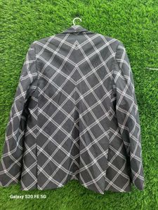 Checkered Blazer