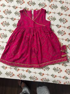 Ethnic Frock For Baby Girl 2-3 Yrs