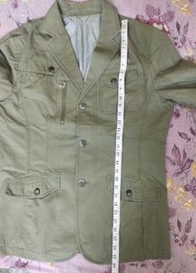 Dark Green Colour Blazer For Men