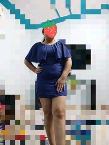 Navy Blue Bodycon Dress