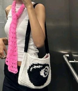 Combo Of Bag+Frog Headband+Tulip Headband
