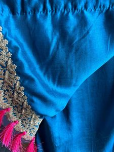 Embroidery Tesseled Saree