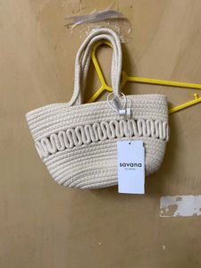 Straw Tote Bag
