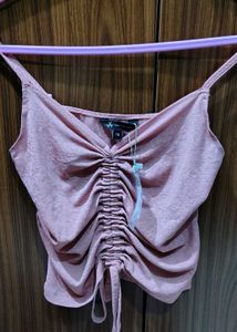 Ruched Front Cami Top
