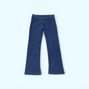 Urban Fit’s Mid-Blue Flared Denim Jeans
