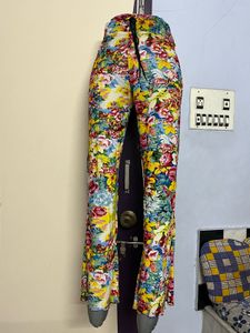 Pintrest Korean Chromatic Flared High Waist Trouse