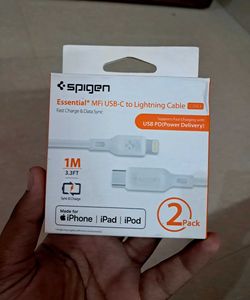 Spigen MFI Certified USB-C To Lightning Cable