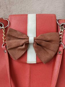 Imported Coral Tote Bag