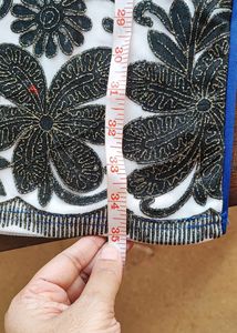 Blue And White Beautiful Dress Size 36