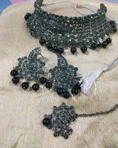 DESIGNER🌿 NACKLACE GREEN 💚