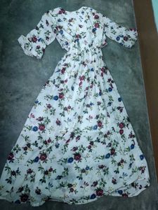 Floral Print Maxi Dress