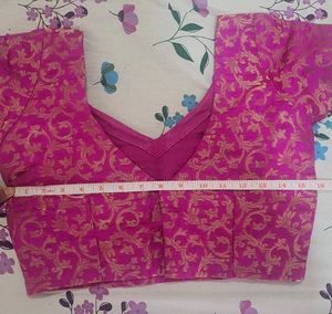 Pink &amp; Gold Blouse