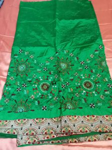 Green Saree