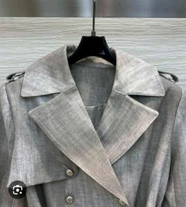 ✨ Tiara Grey Peacoat | Soft &amp; Comfortable