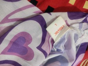 URBANIC Abstract Print Crop Top