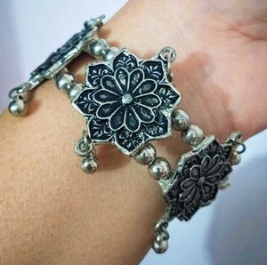 Kashmiri Silver Bracelet