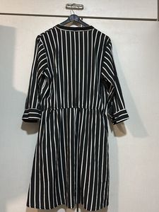 Striped Shirt Dress
