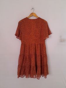 Rust Colour Dress
