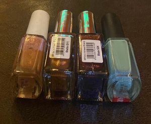 Miniso And W Nail Polish Bundle - 4 Unique Colors!