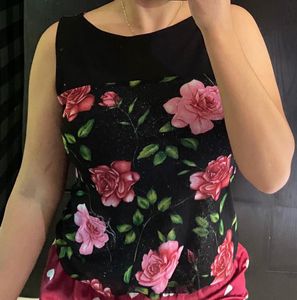 Floral Print Tank Top