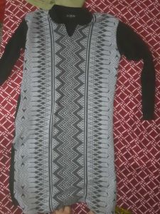 Patterned Pullover Sweater