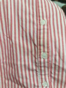 Striped Button-Down Shirt