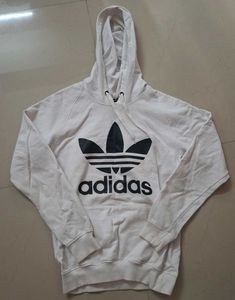 Adidas White Hoodie