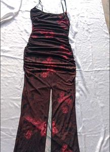 Brand New (Newme) Abstract Printed Maxi Dress