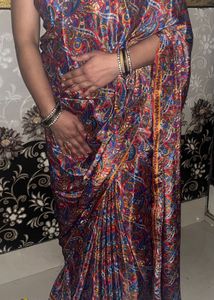 Pure crepe soft saree
