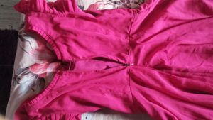 Elegant Pink Maxi Dress