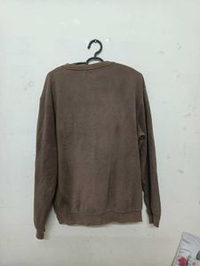 H&amp;M Brown Oversized Sweatshirt