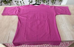 Pink Graphic Print Tee