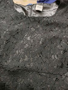 Black Lace Sheath Dress
