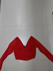 V Neck Party Top