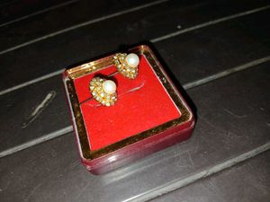 Pearl Stud Earrings