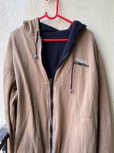 Mens two in one hooded sweater /jacket