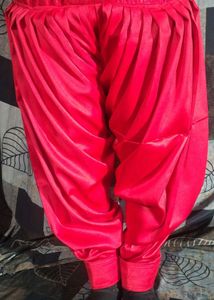 Red Salwar/Patiala Pants