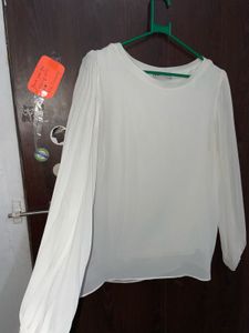 Zara White Top
