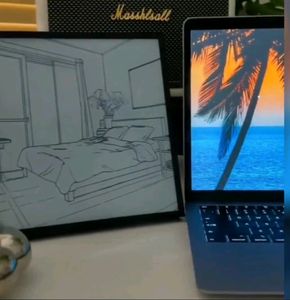 Led Light Painting Wallpaper