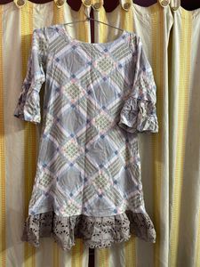 Bombay Paisley Beige dress