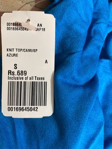 Brand New Blue Forever 21 Sleeveless Top