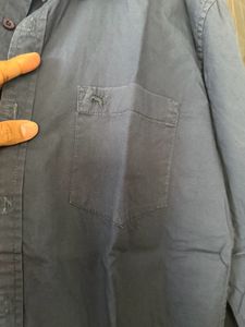 Wrangler Blue Casual Shirt