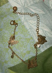 Butterfly Charm Anklet