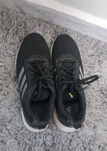 Adidas Black Running Shoes