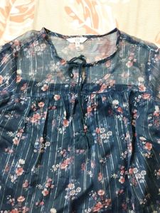 And Floral Top